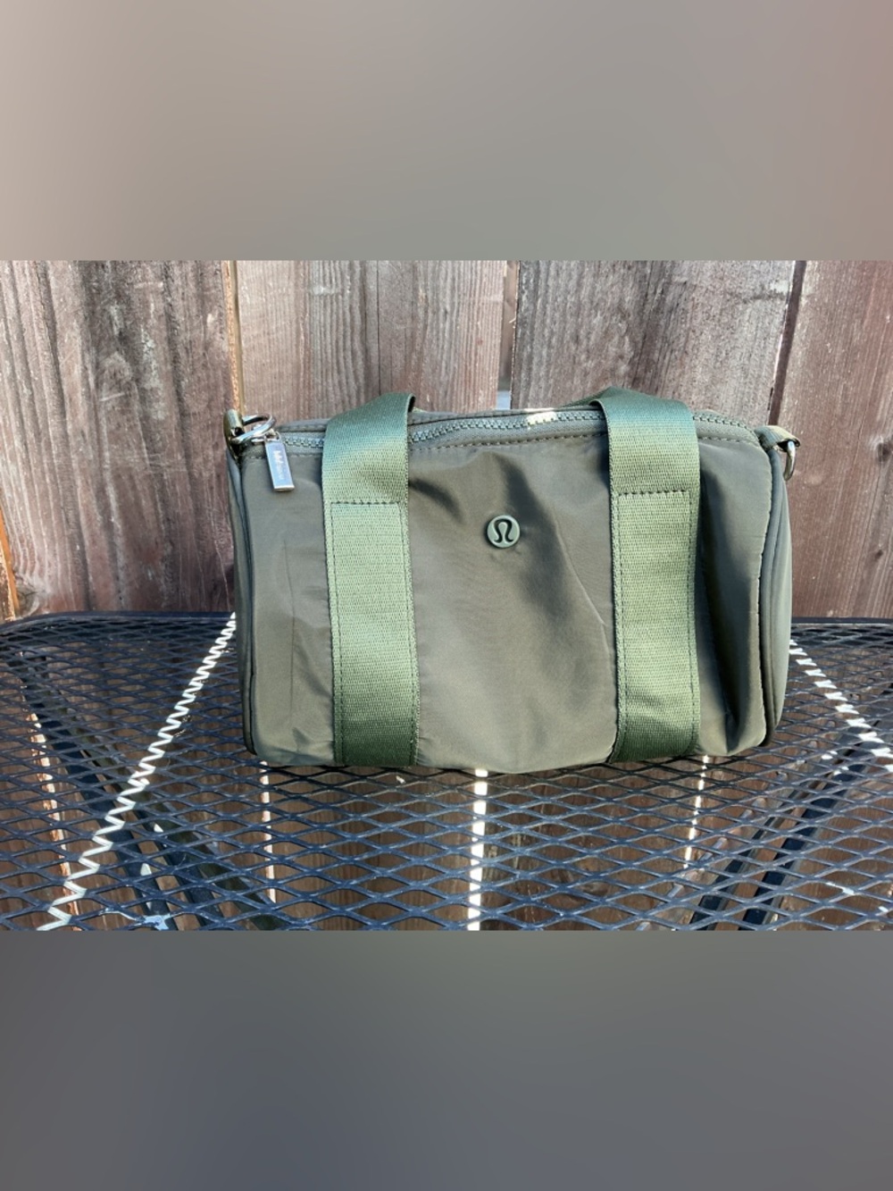 lululemon athletica mini barrel duffel bag